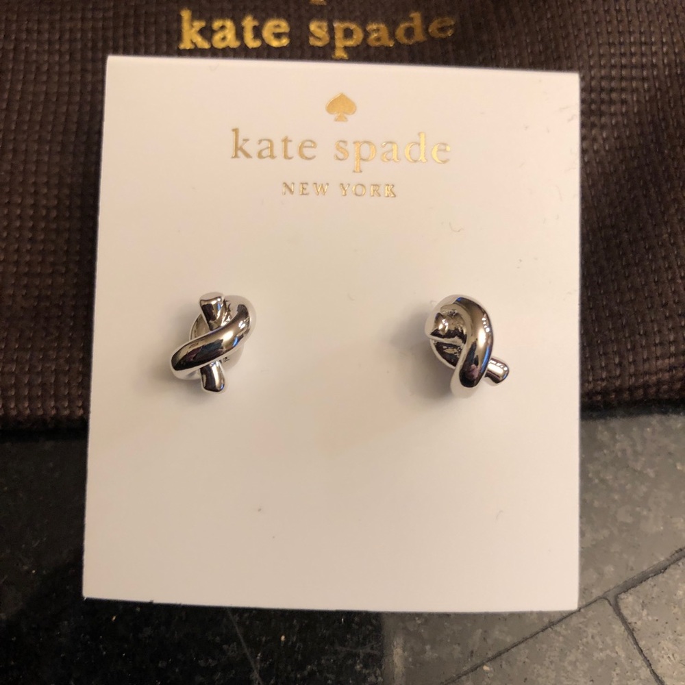 Kate Spade Sailor’s Knot Stud Earrings